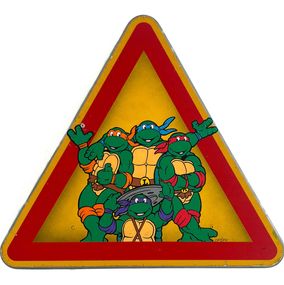 Peinture, Turtle Roadsign, Gripe