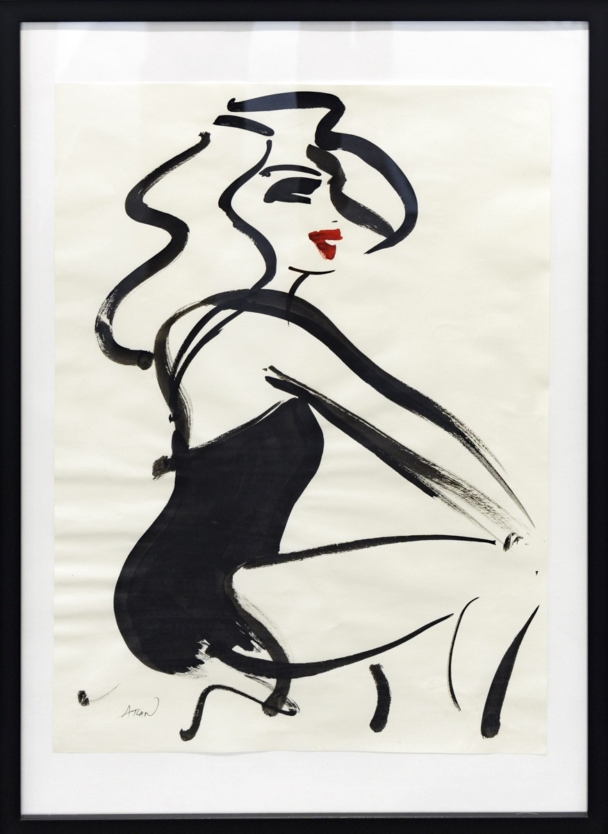 Richard Atlan, Bellissima - Série portrait de femme stylisé Richard Atlan, Bellissima - Série portrait de femme stylisé
