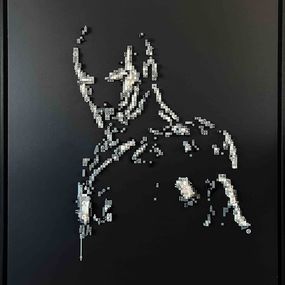 Escultura, Iron Man's shadow, BrickBoardBuilder