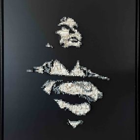 Escultura, Superman's shadow, BrickBoardBuilder