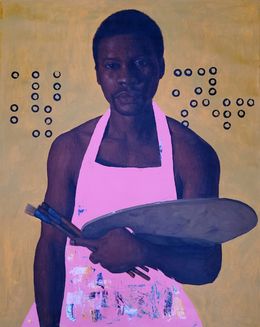 Painting, Apo'da (Painter), Damilola Ilori