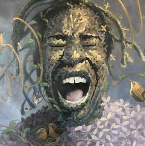 Peinture, Bloom of the soul, Temitope Ojumoro