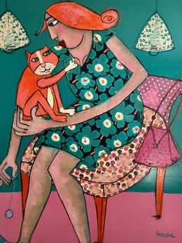 Pittura, En rentrant..., Patricia Simsa