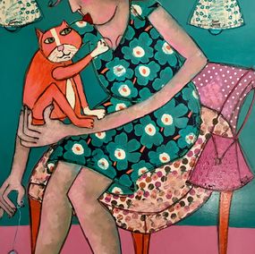 Pittura, En rentrant..., Patricia Simsa