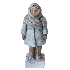 Scultura, Frileuse - Série portrait de l'enfance, Nellka