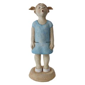 Scultura, Chanteuse - Série portrait de l'enfance, Nellka