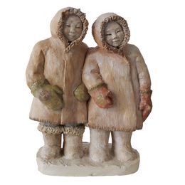 Scultura, Enfants de Taïga - Série portrait de l'enfance, Nellka