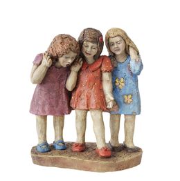 Scultura, Trois copines - Série portrait de l'enfance, Nellka