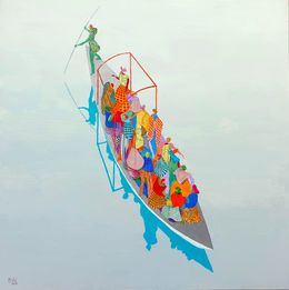 Painting, Passage, Bernard Vié