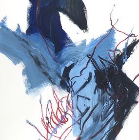 Painting, Etendue spontanée - 12 - medium, LN Le Cheviller