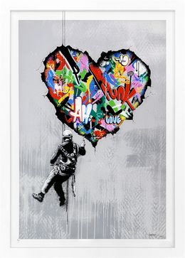 Edición, Cracked (rare signed screen print on acrylic), Martin Whatson