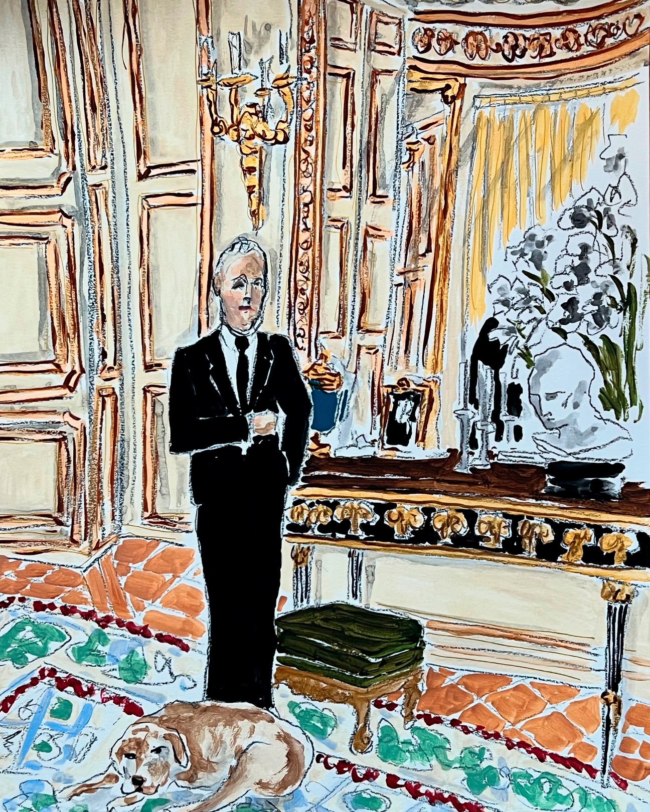 Manuel Santelices, Givenchy in Paris. From the Fashion series Manuel Santelices, Givenchy in Paris. From the Fashion series