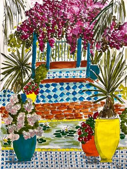 Disegno, La Majorelle Gardens. From the Interiors series, Manuel Santelices