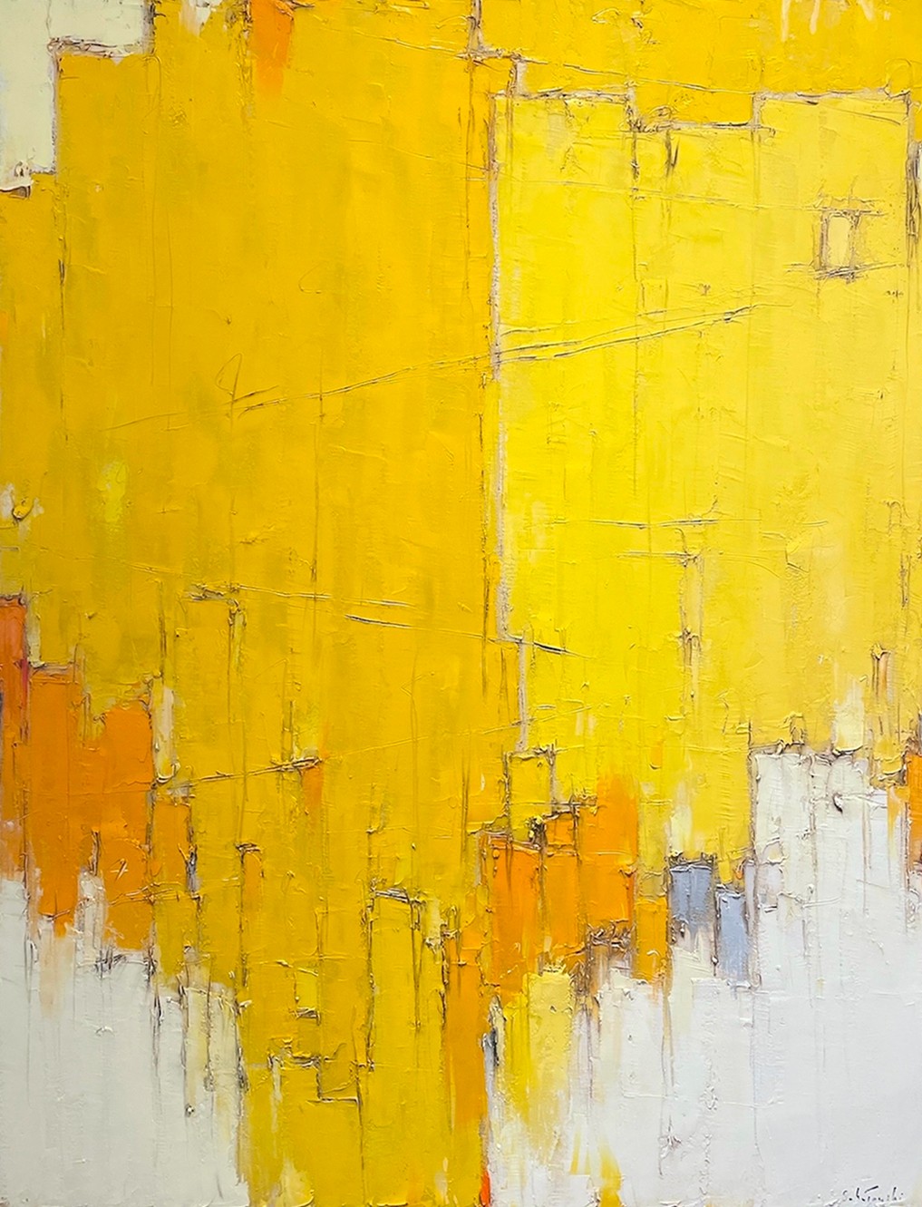 Dominik Sokolowski, La composition jaune Dominik Sokolowski, La composition jaune