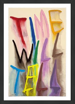 Édition, Time Will Tell (framed hand signed silkscreen), CB Hoyo