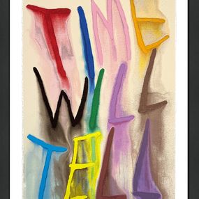 Print, Time Will Tell (framed hand signed silkscreen), CB Hoyo