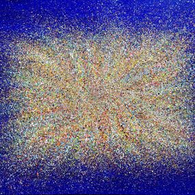 Painting, Blue Cosmos, Ito Dubois