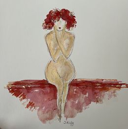 Peinture, Red Love, Isabelle Hirtzig
