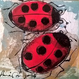 Peinture, Coccinelle, Hervé Maury