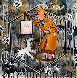 Peinture, Pop Tintin X Chanel, Priscilla Vettese