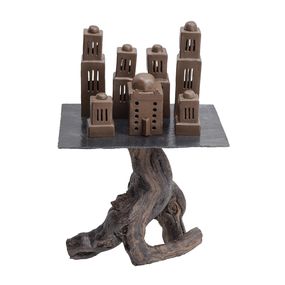 Sculpture, Mos Eisley - Inspirée de Star Wars et de Doha au Qatar, Jean-Marie Cloarec