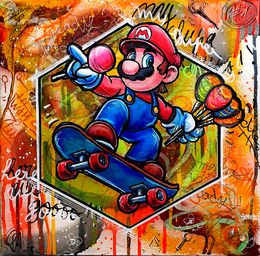Gemälde, Pop Mario X Chupa Chups, Priscilla Vettese