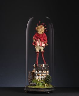 Sculpture, Petit chaperon rouge, Lucie De Syracuse