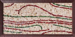 Gemälde, Loire - Mosaïque abstraite, Marie Cloarec