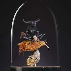 Sculpture, Le minotaure réconcilié, Lucie De Syracuse