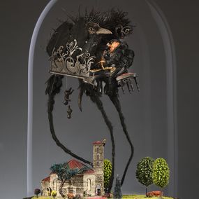 Sculpture, Piano sauvage, Lucie De Syracuse