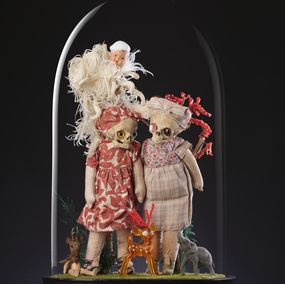 Sculpture, Rose et Marceline, Lucie De Syracuse