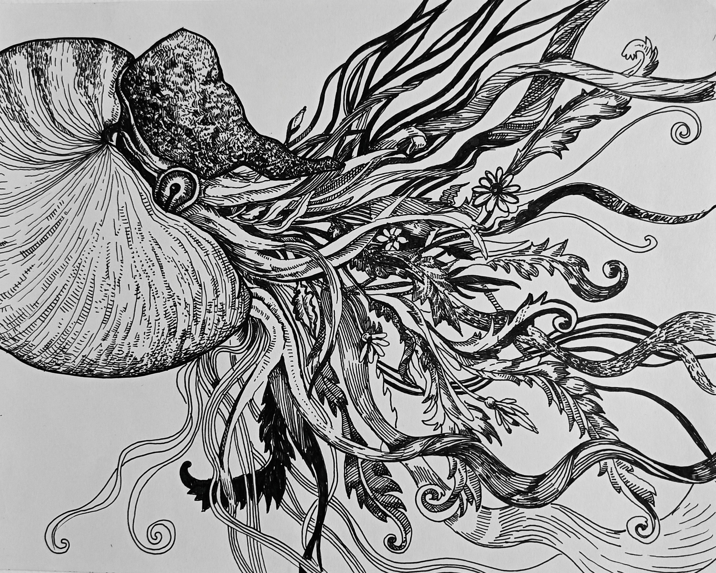 Iryna Burda, To blossom, you must come out of your shell. Iryna Burda, To blossom, you must come out of your shell.