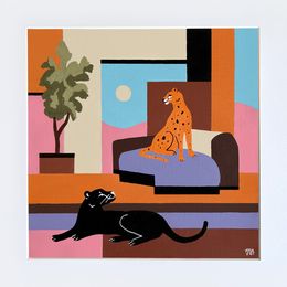 Painting, Rest & Vigil, Mariah Birsak