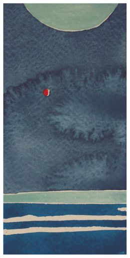 Pittura, Twenty one Moons Until Solstice - Day 13, Aurélie Trabaud
