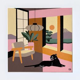 Peinture, Fuji-San, Mariah Birsak