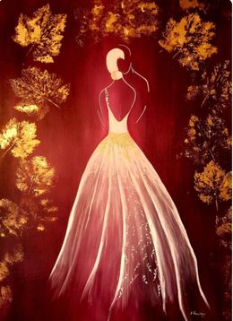 Pittura, Euphorie dorée, Rose Passalboni