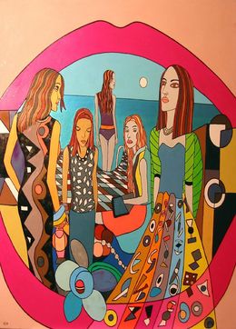 Painting, Top Model, Henri Ichiza