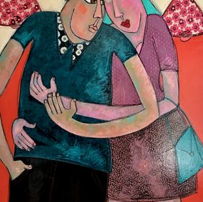 Painting, En coeur, Patricia Simsa