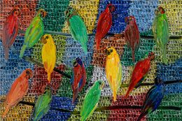 Peinture, Birds Eye, Hunt Slonem