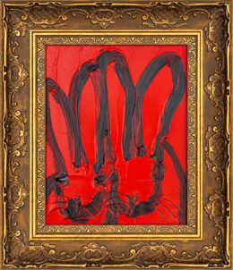 Painting, Double Night, Hunt Slonem