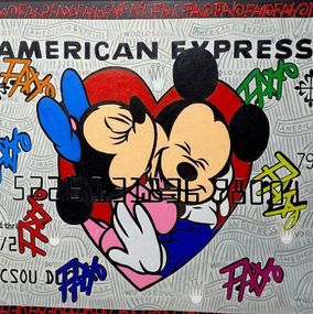 Pittura, Love American Express Mickey & Minnie, Stéphan Ouzilou (Fano)