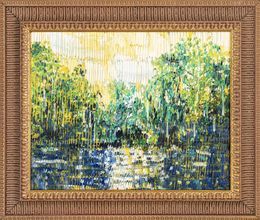 Peinture, Bayou Teche Remembered, Hunt Slonem