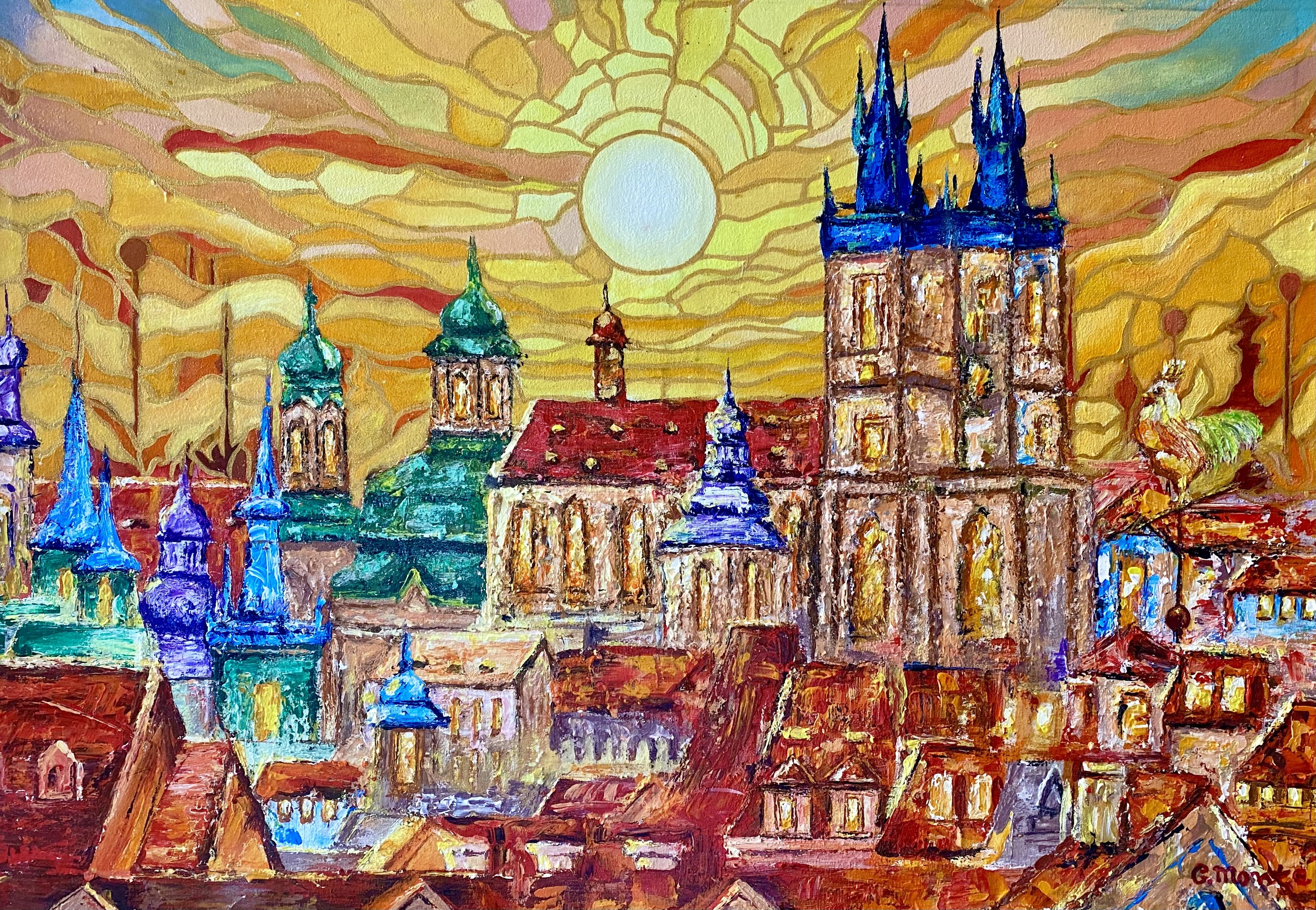 Gabriel Monte, The Sunrise of the Golden Town Gabriel Monte, The Sunrise of the Golden Town