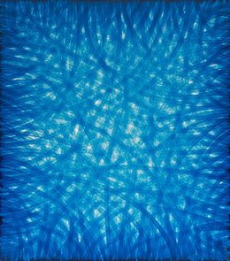 Painting, Lines of meditation n°2, Jiratchaya Pripwai