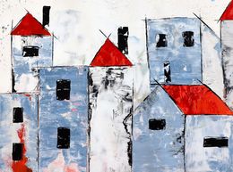 Painting, Time and trust, Poonam Choudhary