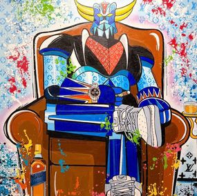 Peinture, Goldorak Vuitton, Le Youn