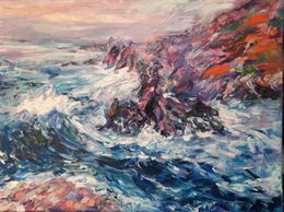 Pittura, Rocky Shoreline, Anna Privaloff