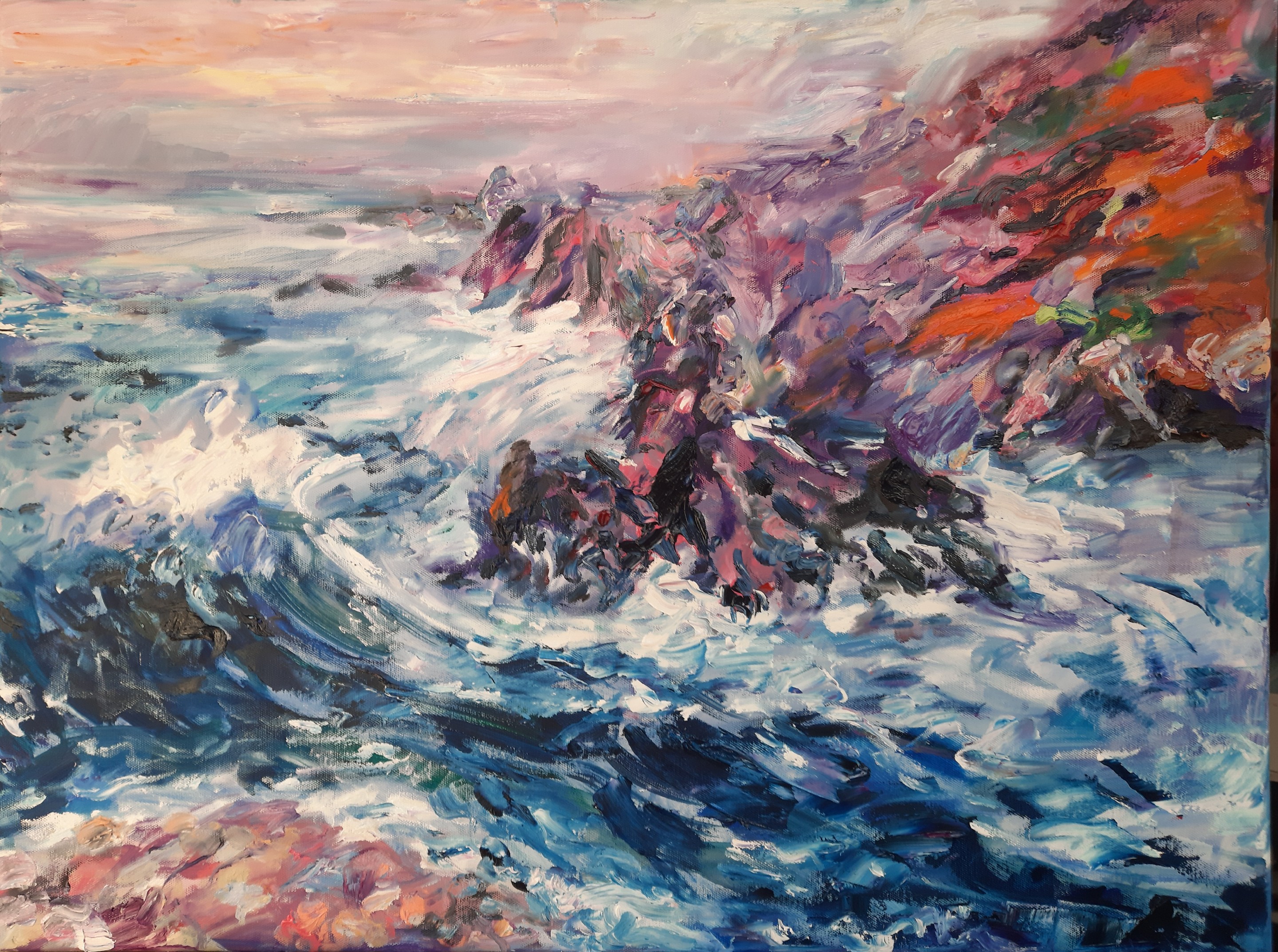 Anna Privaloff, Rocky Shoreline Anna Privaloff, Rocky Shoreline