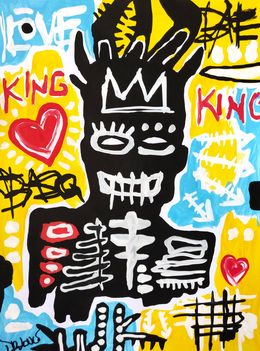 Pittura, Love king (a tribute to Basquiat), Dr. Love