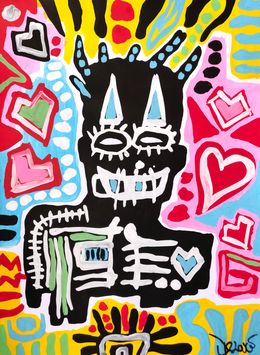 Pittura, Happy Basquiat (a tribute to Basquiat), Dr. Love